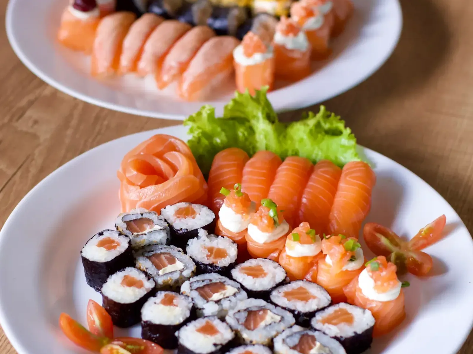 Combo Nuboa 24 peças — Niguiri, sashimi, joe tartar, maki, uramaki e skin de salmão